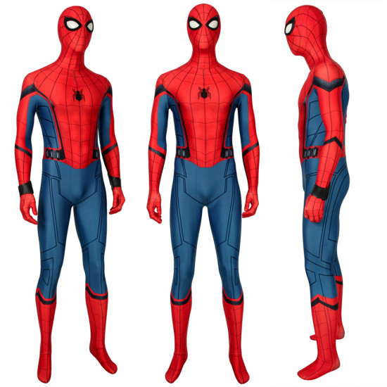 Spider-Man Far From Home Peter Parker Mono 3D Zentai Juego Completo