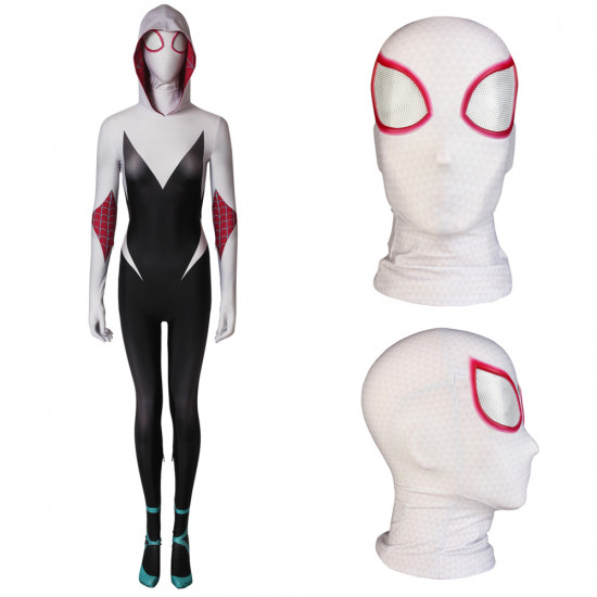 Spider-Man Into the Spider-Verse Gwen Mono 3D Zentai