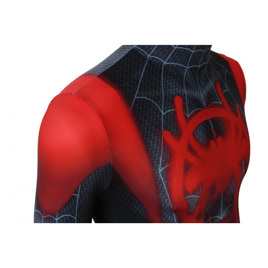 Spider-Man Into the Spider-Verse Miles Morales Disfraz de Cosplay