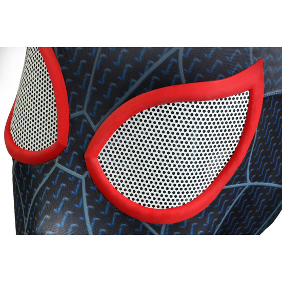 Spider-Man Into the Spider-Verse Miles Morales Mono 3D Zentai