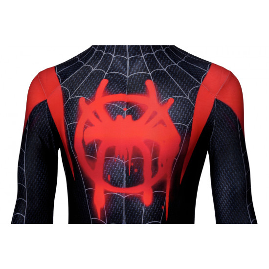 Spider-Man Into the Spider-Verse Miles Morales Mono Zentai 3D