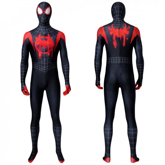 Spider-Man Into the Spider-Verse Miles Morales Mono Zentai 3D