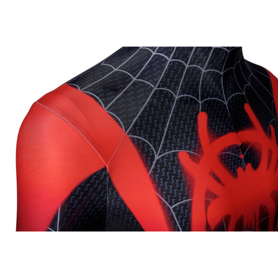 Spider-Man Into the Spider-Verse Miles Morales Mono Zentai 3D