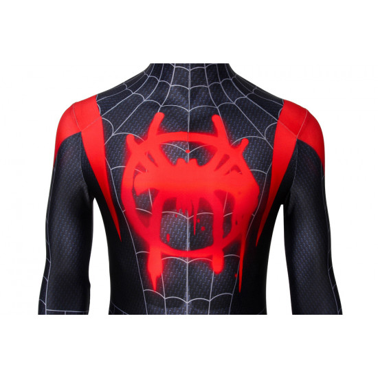 Spider-Man Into the Spider-Verse Miles Morales Monos 3D Zentai