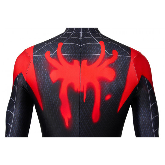 Spider-Man Into the Spider-Verse Miles Morales Monos 3D Zentai