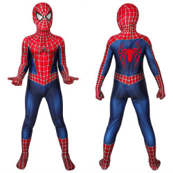 Spider-Man Peter Parker Mono 3D Zentai para Niños