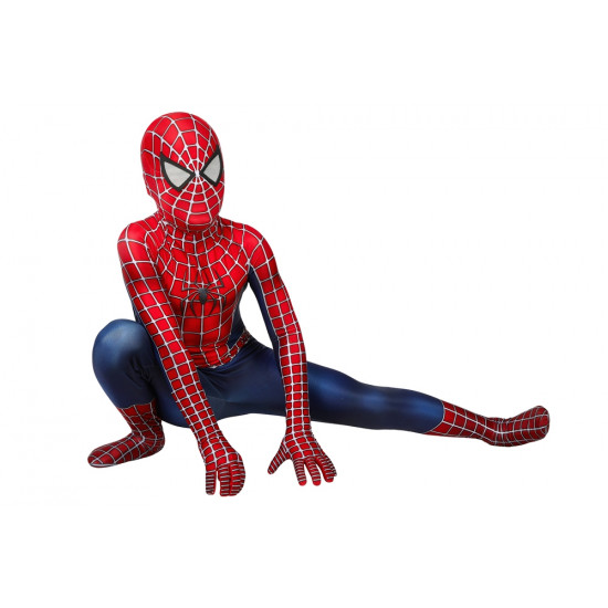 Spider-Man Peter Parker Mono 3D Zentai para Niños