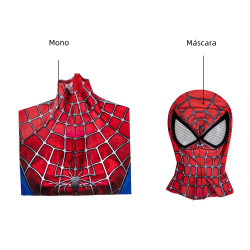 Spider-Man Peter Parker Tobey Maguire Mono 3D para Mujer