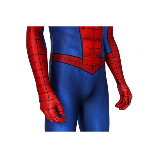 Spider-Man PS4 Clásico Versión Reparada Mono 3D Zentai