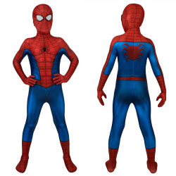 Spider-Man PS4 Peter Parker Mono 3D Zentai para Niños