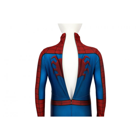 Spider-Man PS4 Peter Parker Mono 3D Zentai para Niños