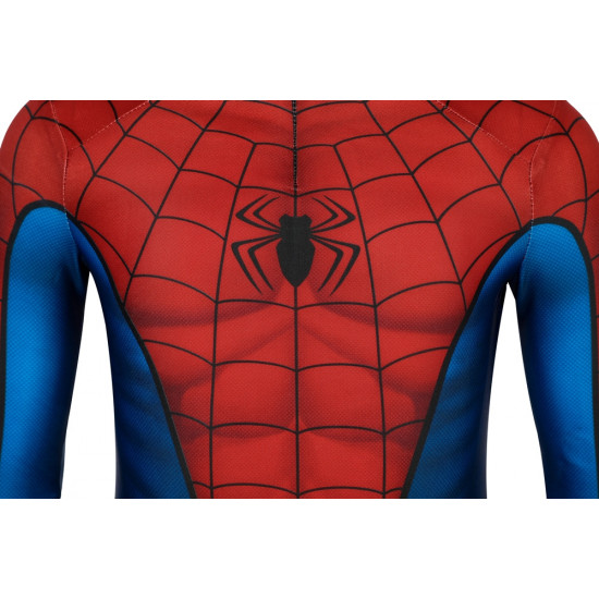 Spider-Man PS4 Peter Parker Mono 3D Zentai para Niños