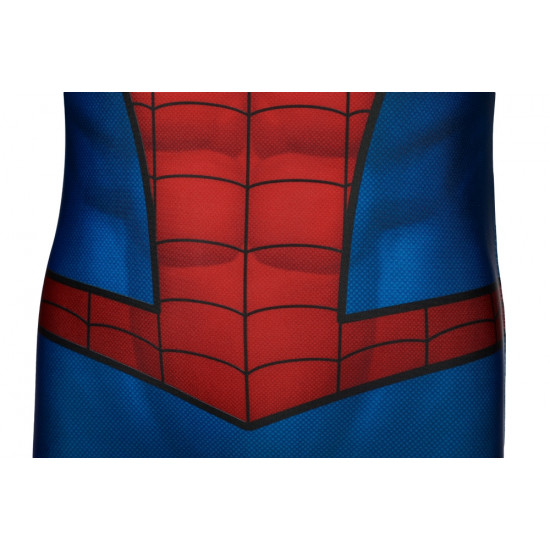 Spider-Man PS4 Peter Parker Mono 3D Zentai para Niños