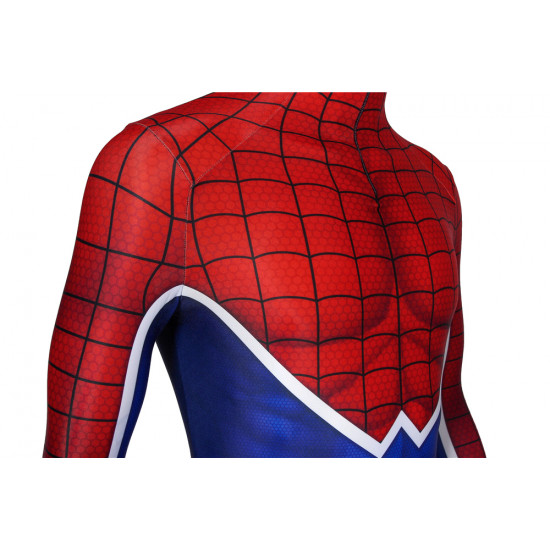 Spider-Man PS4 Spider-Punk Mono 3D Zentai