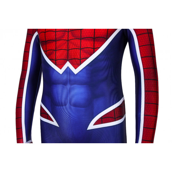 Spider-Man PS4 Spider-Punk Mono 3D Zentai para Niños