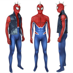 Spider-Man PS4 Spider-Punk Mono Zentai 3D