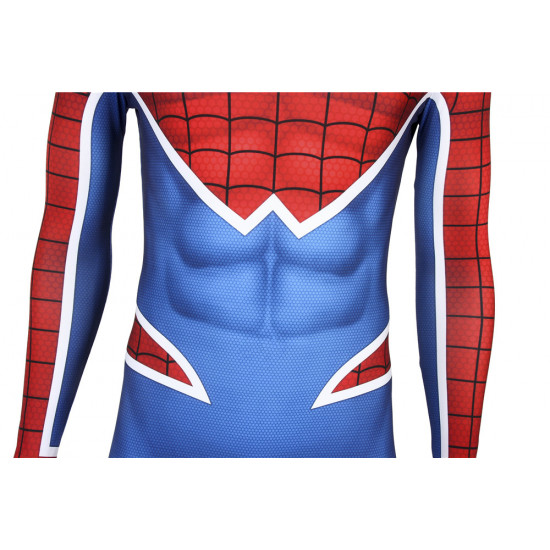 Spider-Man PS4 Spider-Punk Mono Zentai 3D