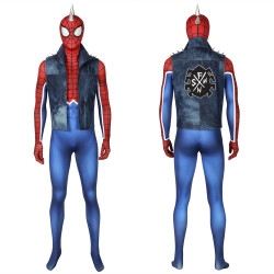 Spider-Man PS4 Spider-Punk Mono Zentai 3D