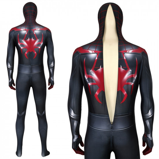 Spider-Man PS5 Miles Morales Mono Zentai 3D