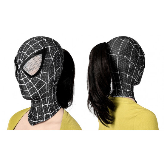 Mujer Spiderman Gato Negro Venom Mono 3D