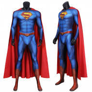 Superman and Lois Superman Mono 3D de Cosplay con Capa