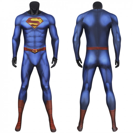 Superman and Lois Superman Mono 3D de Cosplay con Capa