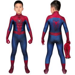 The Amazing Spider-Man Spiderman Peter Parker Mono 3D Zentai para Niños