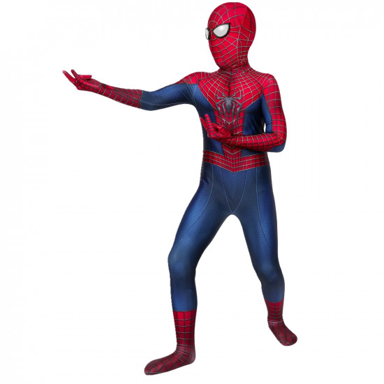 The Amazing Spider-Man Spiderman Peter Parker Mono 3D Zentai para Niños