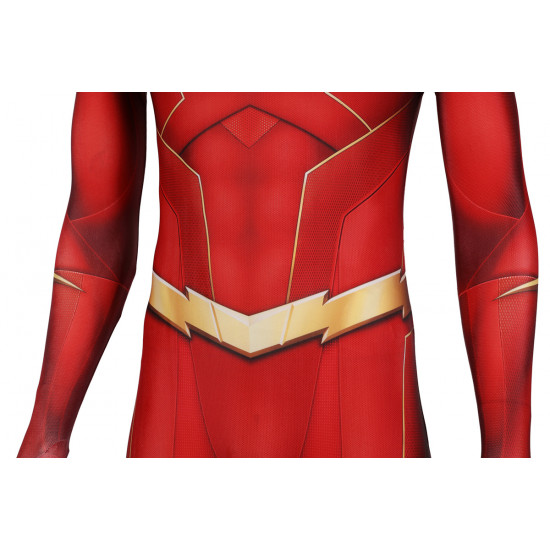 The Flash 8 Barry Allen Flash Trajes de Cosplay