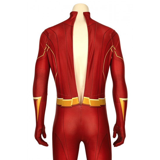 The Flash Season 6 Barry Allen Mono 3D de Cosplay