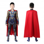 Thor Love and Thunder Thor Mono de Cosplay con Capa para Niños