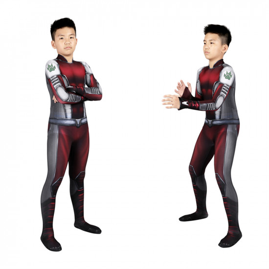 Titans Beast Boy Mono de Cosplay para Niños