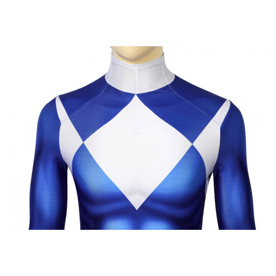 Tricera Ranger Dan Azul Power Rangers Mono de Cosplay