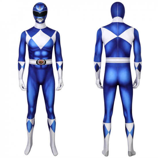 Tricera Ranger Dan Azul Power Rangers Mono de Cosplay