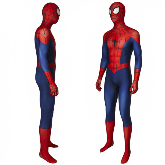 Ultimate Spider-Man Peter Parker Mono 3D Zentai