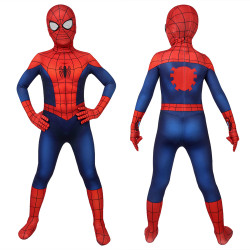 Ultimate Spider-Man Peter Parker Mono 3D Zentai para Niños