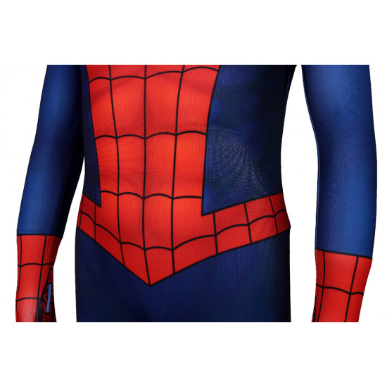 Ultimate Spider-Man Peter Parker Mono 3D Zentai para Niños