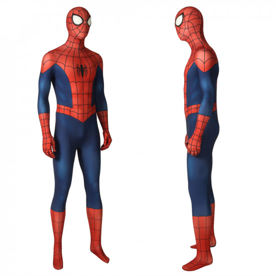 Ultimate Spider-Man Peter Parker Mono Zentai 3D