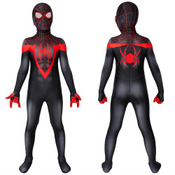 Ultimate Spider-Man PS5 Miles Morales Mono 3D Zentai para Niños